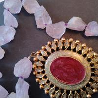 Collana Artigianale in Ametista Grezza