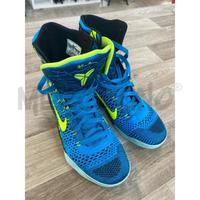 SCARPE UOMO CELESTI GIALLE FLUO NIKE KOBE