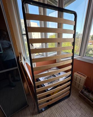 Rete per letto singolo a doghe 90x190