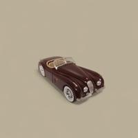 Modellino 1:24 Jaguar XK 120 Roadster