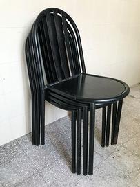 Set di 4 sedie Pallucco 222, Robert Mallet-Stevens