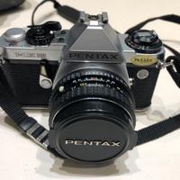 Pentax ME Super Con SMC Pentax M 50mm f1.7 con cus