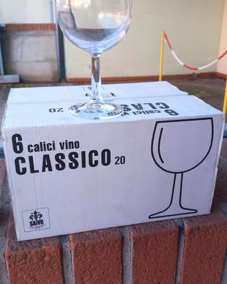 Bicchieri di vetro