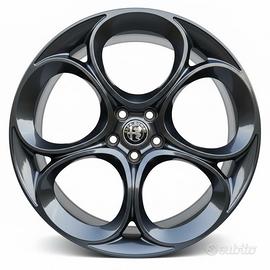 4 Cerchi da 20' in Lega - Alfa Romeo - Stelvio Vel