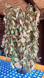 Lampada-scultura Ettore Paccetto – Cascata di rose