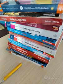 libri di testo per liceo artistico come nuovi