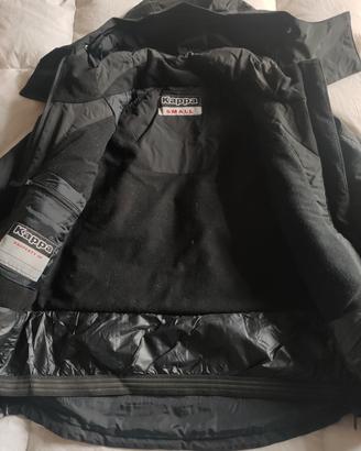 giacca a vento Robe di Kappa nera tg S donna 