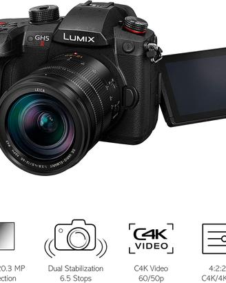 Panasonic Lumix GH5M2L + Leica DG 12-60 mm + Acc.