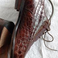 scarpa uomo in coccodrillo