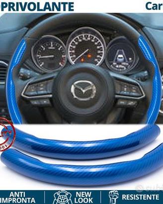 Coprivolante In Pelle Microfibra MEWANT Per Mazda CX-30 E Mazda 3 Axela 2019-2020, Antiscivolo E Resistente, Installazione Manuale