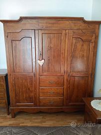 set mobili in legno camera