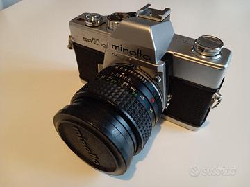 Minolta srT 101 con obbiettivo e borsa in omaggio 