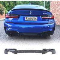 DIFFUSORE BMW G20 G21 18- LOOK M-TECH NERO LUCIDO