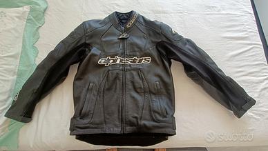 Giacca in pelle da moto 