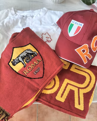 "ROMA" cappellino, maglia, sciarpa.i