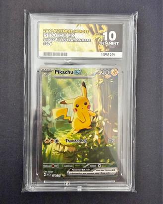 PSA 10 Pikachu Ex 276/217 Ascended Heroes Pokemon