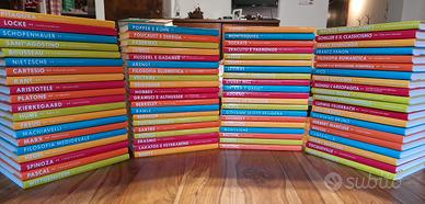 Hachette Collana filosofia 80 volumi COMPLETA 