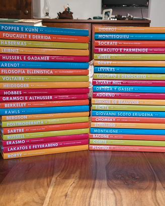 Hachette Collana filosofia 80 volumi COMPLETA 
