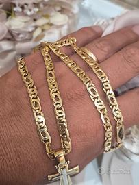 collana in oro 18 kt 