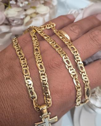 collana in oro 18 kt 