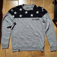 Felpa Grigia e Nera Terranova