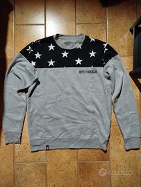 Felpa Grigia e Nera Terranova