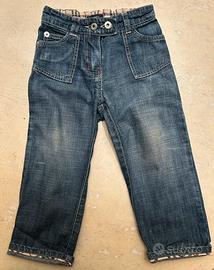 Jeans bambino/a Burberry taglia 2 anni