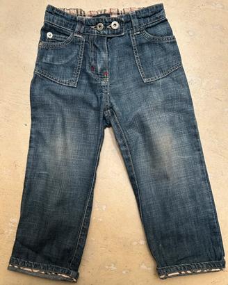 Jeans bambino/a Burberry taglia 2 anni