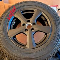 JEEP RENEGADE KIT RUOTE IN LEGA CON PNEUMATICI 215