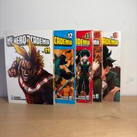 My Hero Academia Vol.11-15 Lotto Manga Star Comics