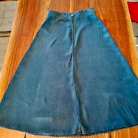 gonna in seta cotta sartoriale