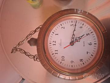 orologio in rame lavorato a mano 