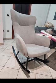 poltrona a dondolo living soggiorno