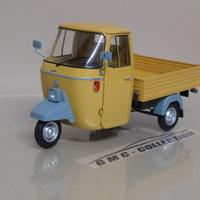 Piaggio Ape 501 Van 1979 Giallo Open Mitica 1/18