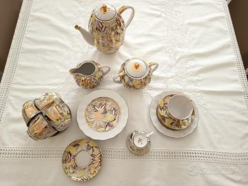 Servizio caffè porcellana russa lomonosov