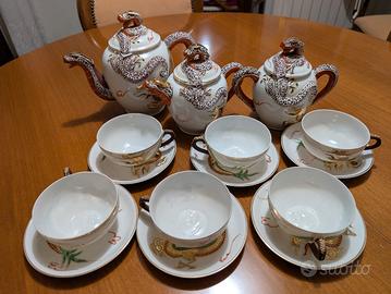 Servizio da te vintage cinese