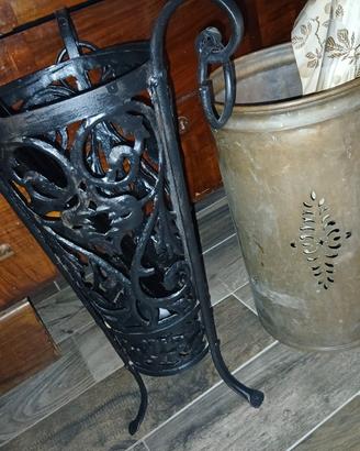 Porta-ombrelli in metallo 