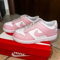 Scarpe dunk rosa bimba