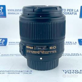 Obiettivo Nikon AF-S 35 mm f 1.8 G GARANZIA USATO