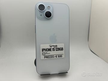iPhone 15 128GB blu usato garanzia 