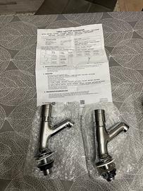 Rubinetto lavabo tempo e portata regolabili