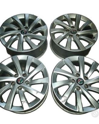 Cerchi In Lega Da 16" Per Alfa Romeo Giulietta