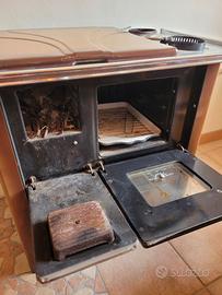 cucina stufa nordica a legna