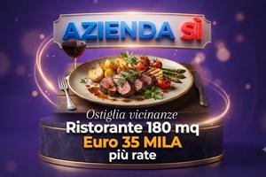 11M AziendaSi risto bar 180 mq anche rate
