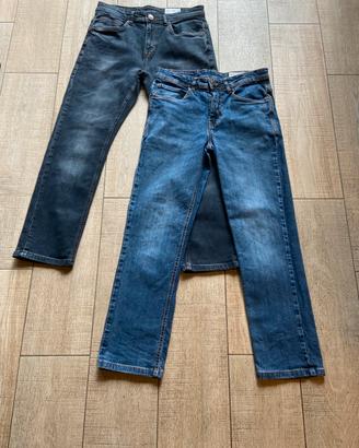 pantaloni lunghi skinny uomo taglia 40