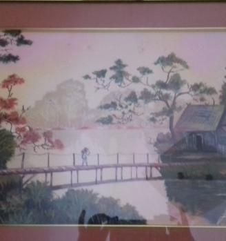 Quadro tempera su cartone telato
