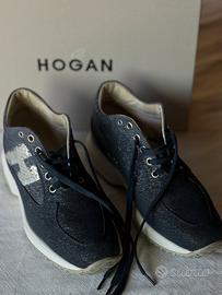 Hogan blu con paillettes sale