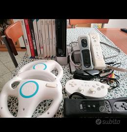 Nintendo Wii completo di accessori, cavi e giochi