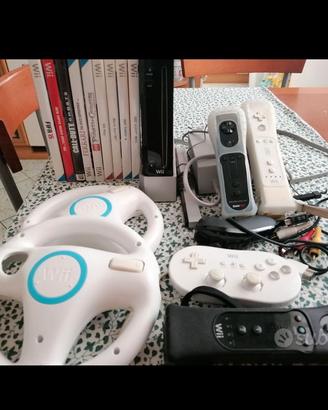Nintendo Wii completo di accessori, cavi e giochi