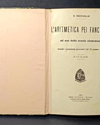 L'Aritmetica pei fanciulli vintage